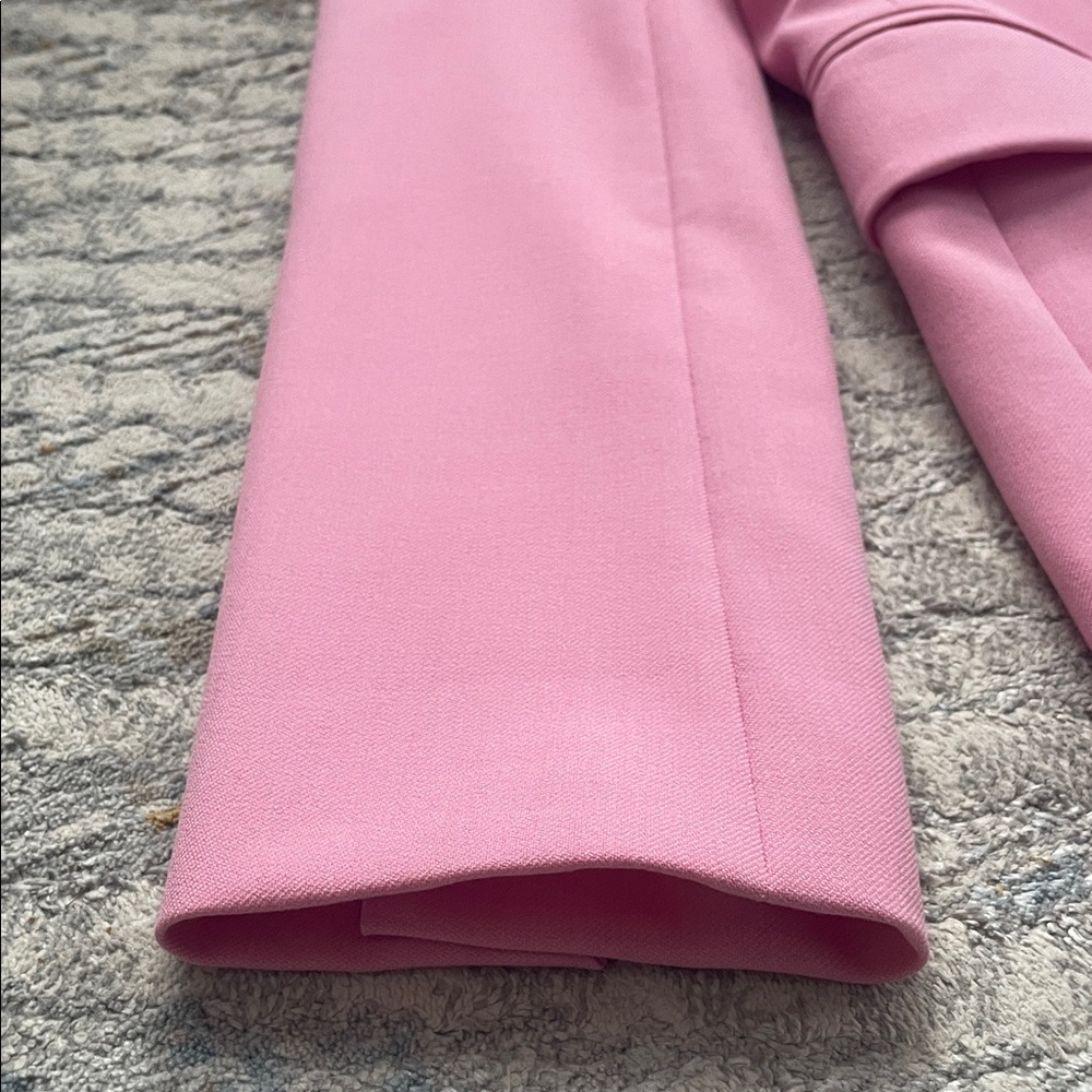 Zara Blush Pink Double-Breasted Blazer - Picture 4 of 12